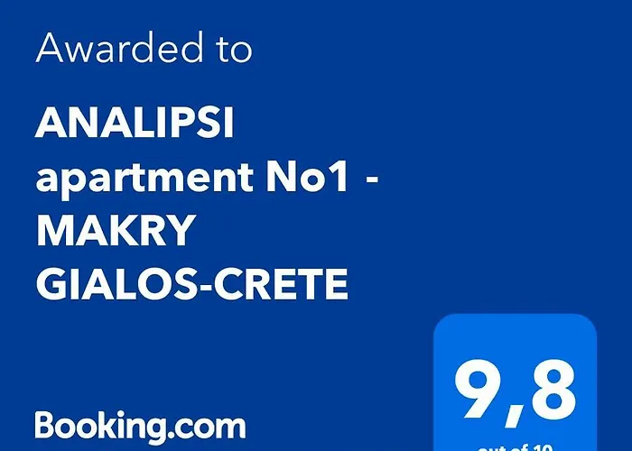 Analipsi Apartment No2 Makry Gialos-Crete